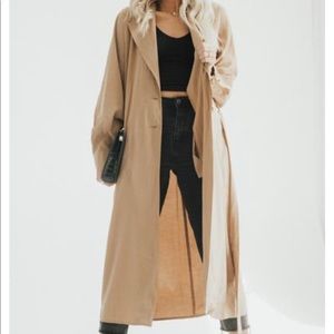 Carly Jean Los Angeles Bowery Trench Coat